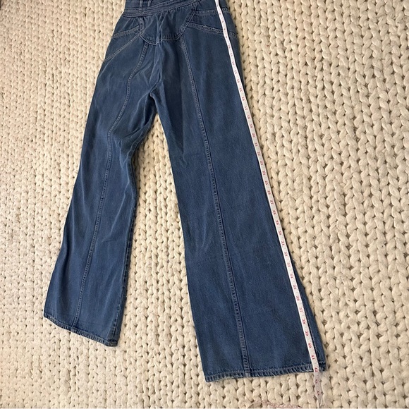 Rare Vintage 70’s N’EST-CE PAS? Jeans Hi-Rise Bell Bottoms Denim size 11/12 - Picture 6 of 16